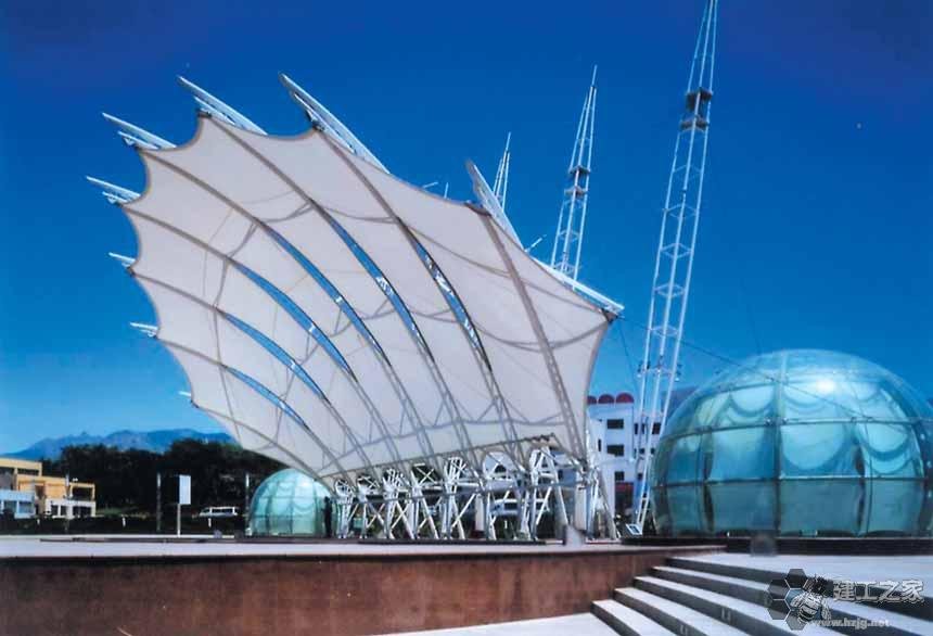 武安车棚膜结构网架