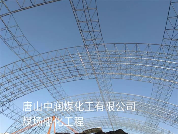 武安中润煤化工有限公司煤场棚化工程
